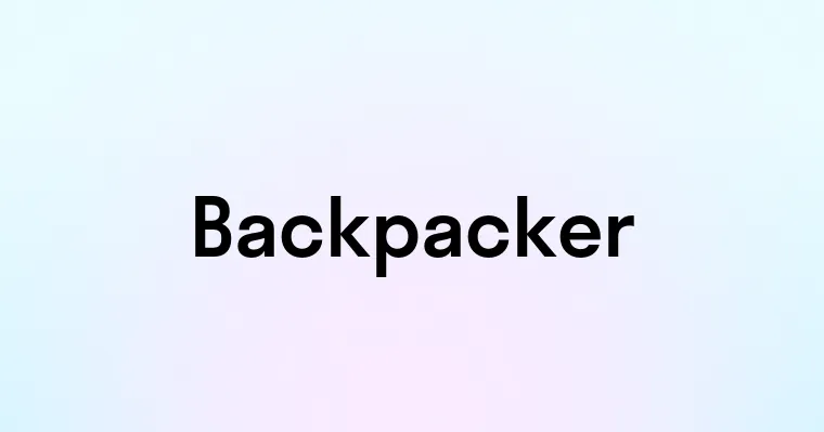 Backpacker