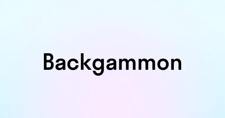 Backgammon