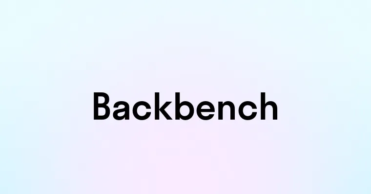 Backbench