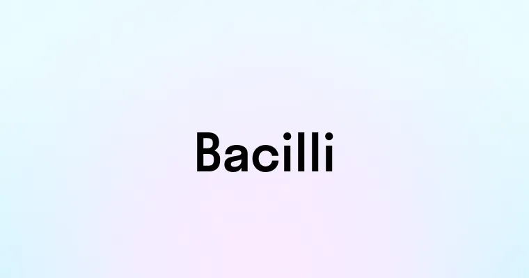 Bacilli