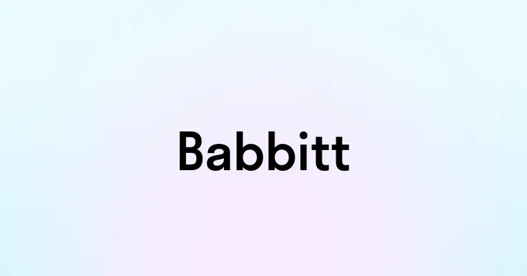 Babbitt