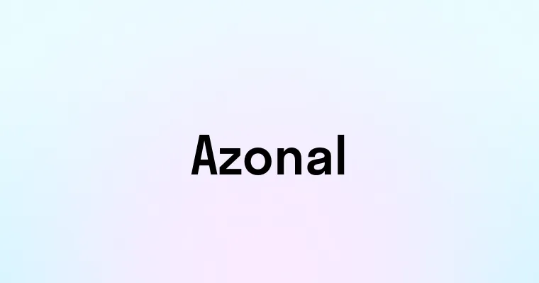 Azonal