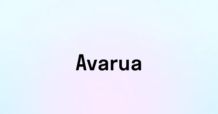 Avarua