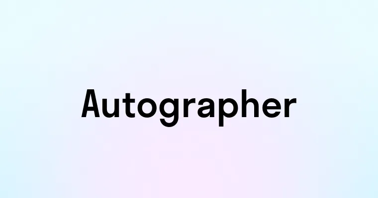 Autographer