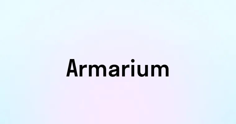 Armarium