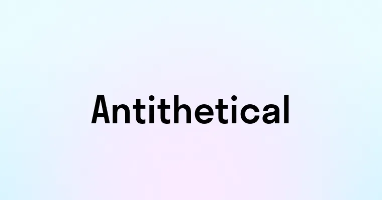 Antithetical