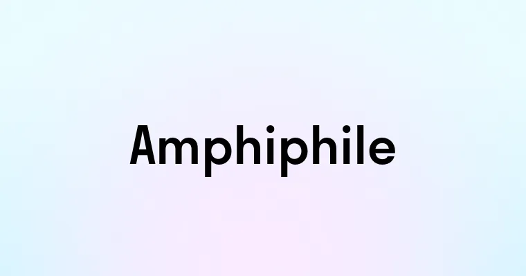 Amphiphile