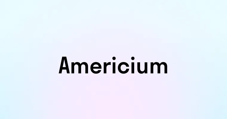 Americium