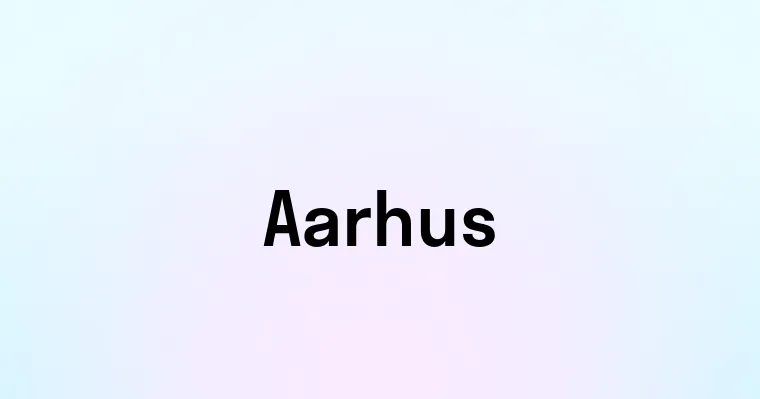 Aarhus