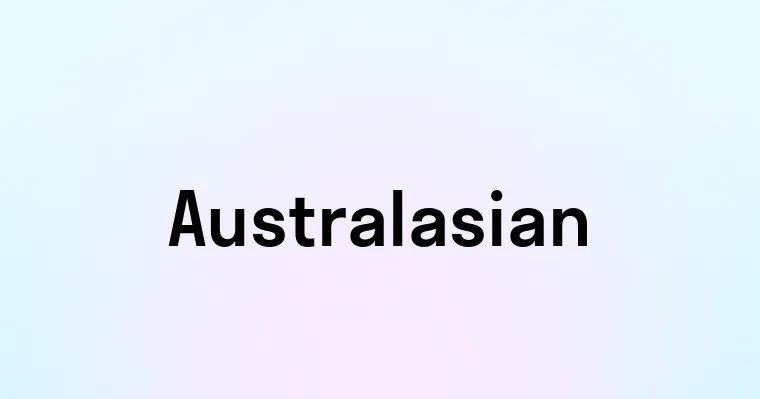 Australasian