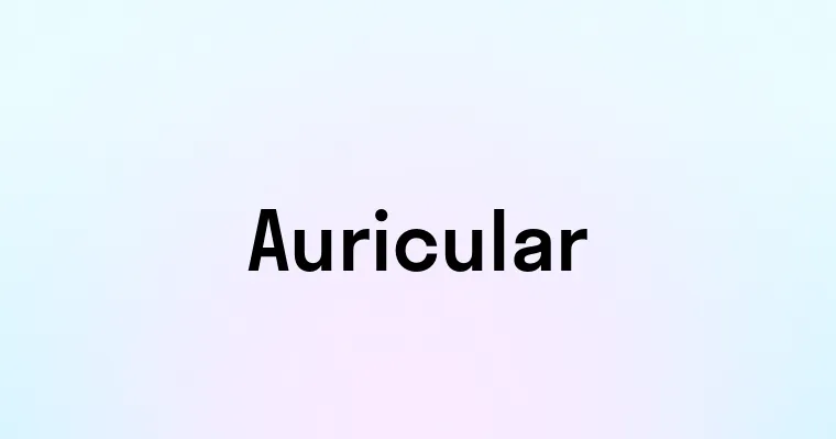 Auricular