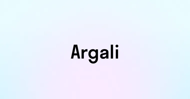 Argali