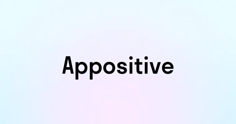 Appositive