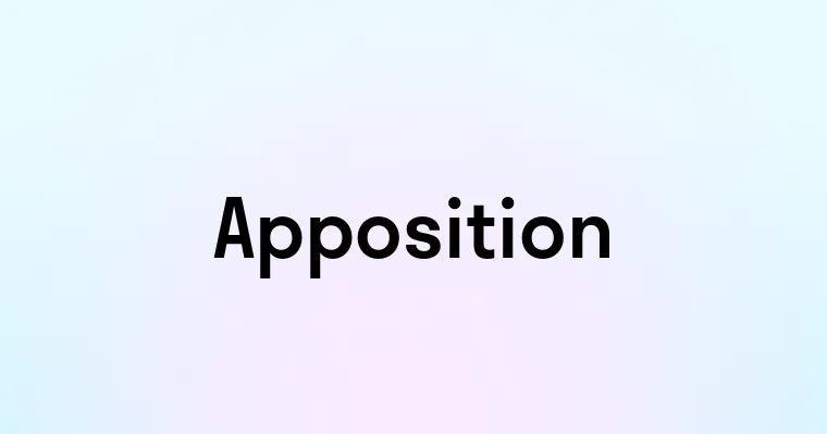 Apposition