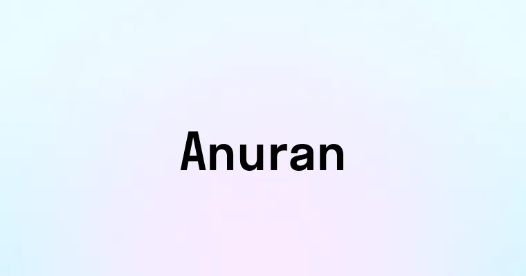 Anuran