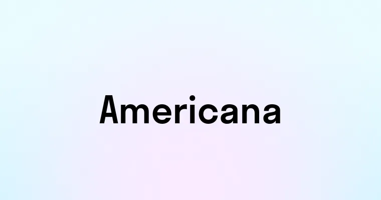 Americana