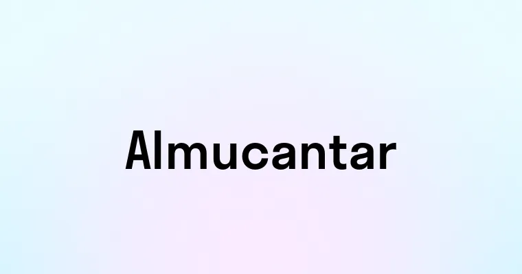 Almucantar