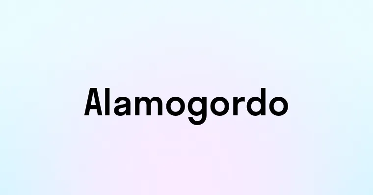 Alamogordo