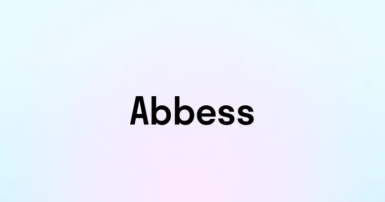 Abbess