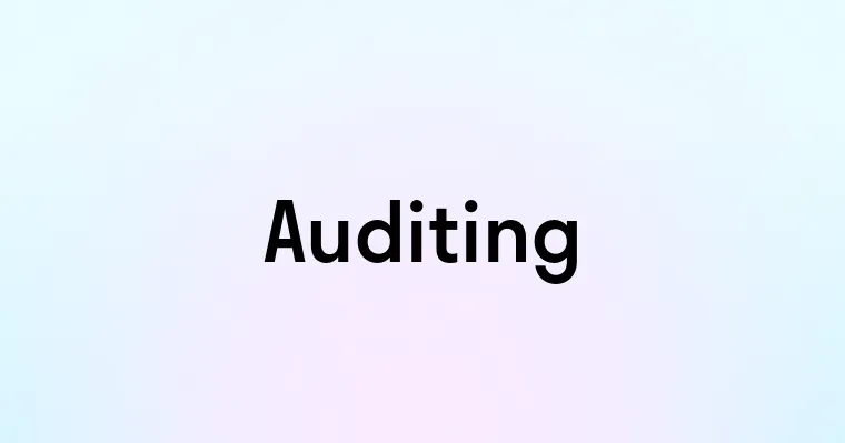 Auditing