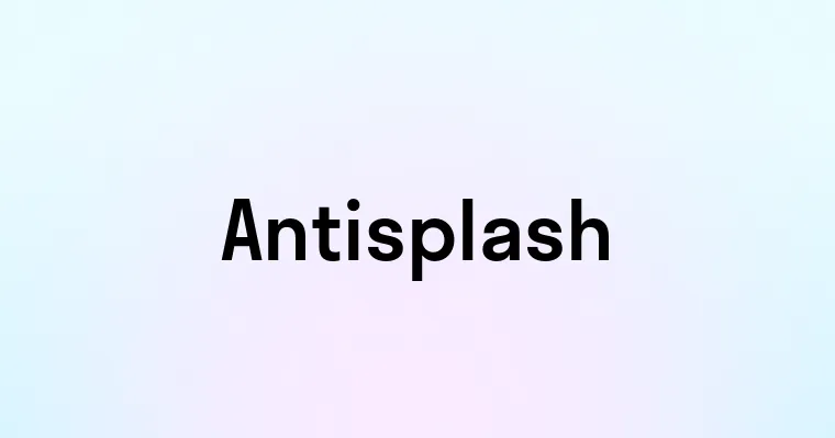 Antisplash