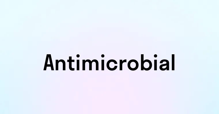 Antimicrobial