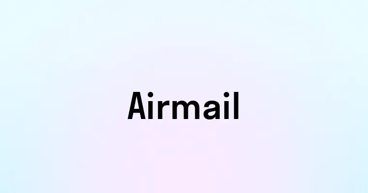 Airmail