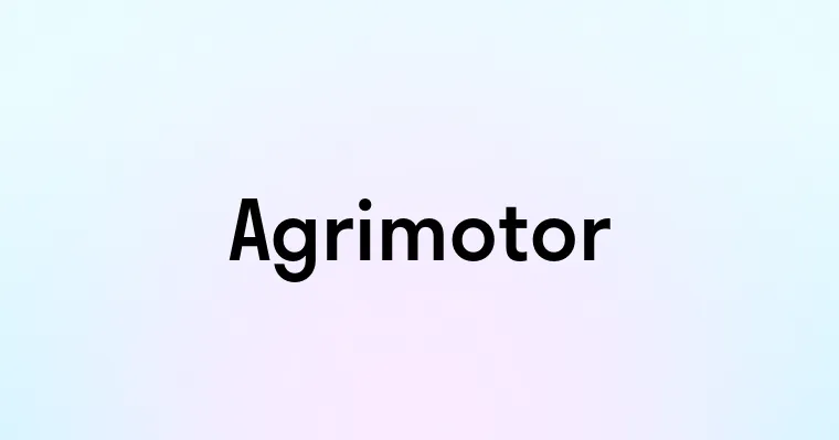 Agrimotor