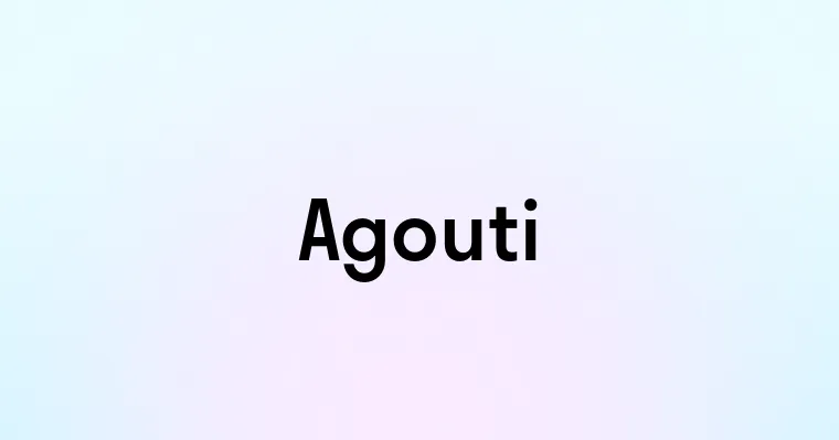 Agouti