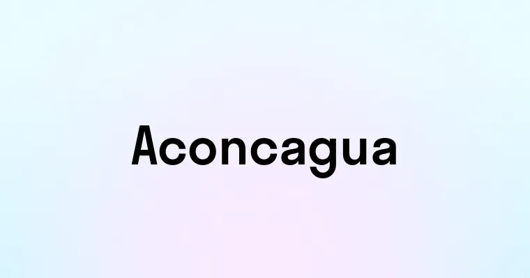 Aconcagua