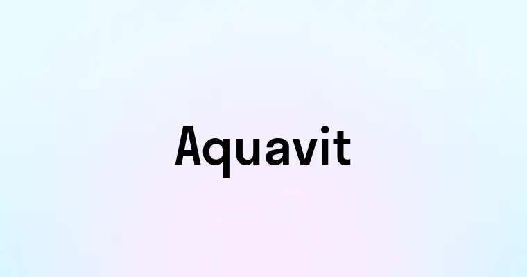 Aquavit