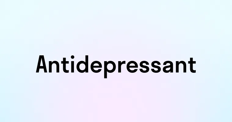 Antidepressant