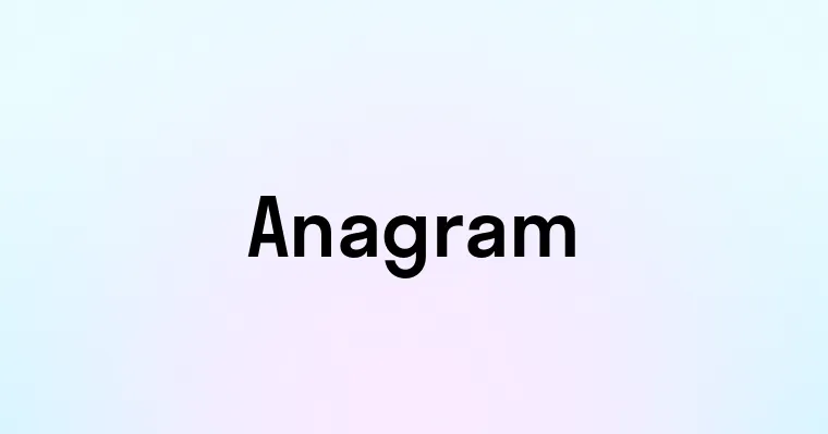 Anagram