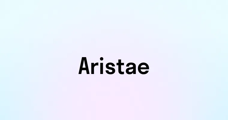 Aristae