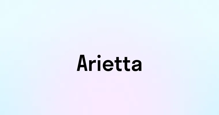 Arietta