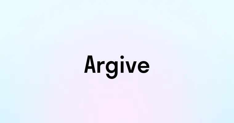 Argive