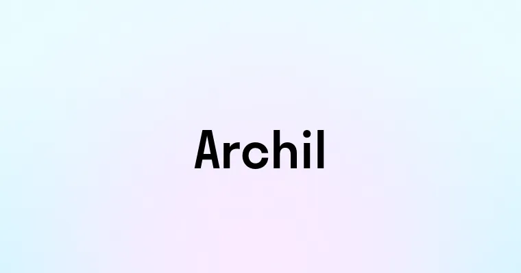 Archil