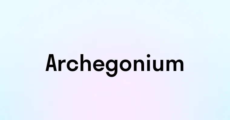 Archegonium