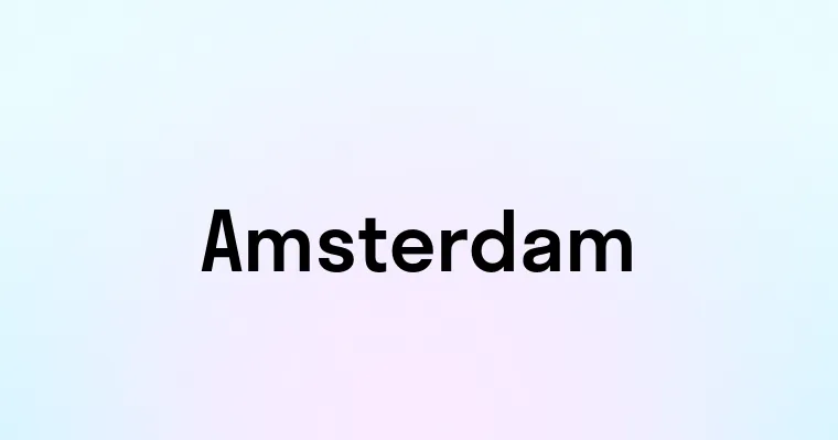 Amsterdam