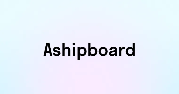 Ashipboard