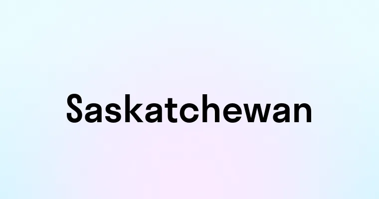 Saskatchewan