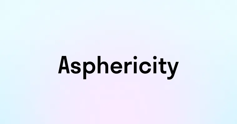 Asphericity