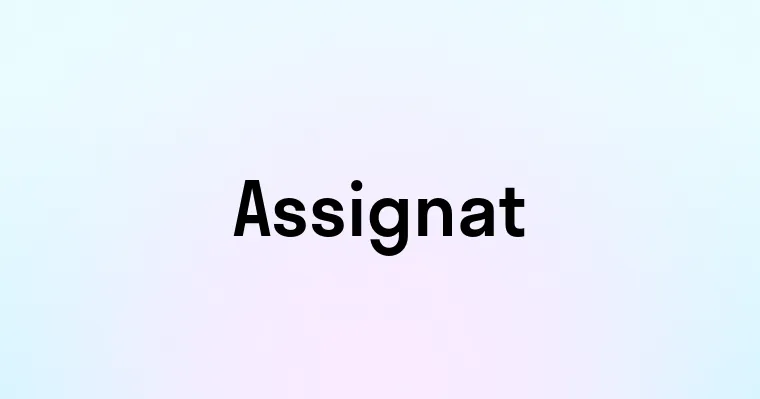 Assignat
