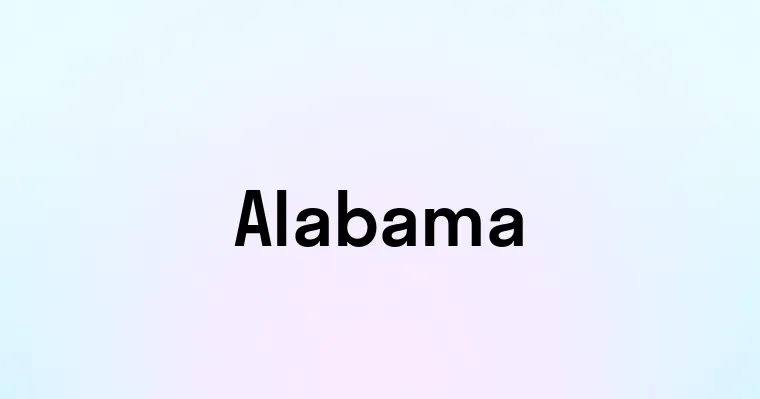 Alabama