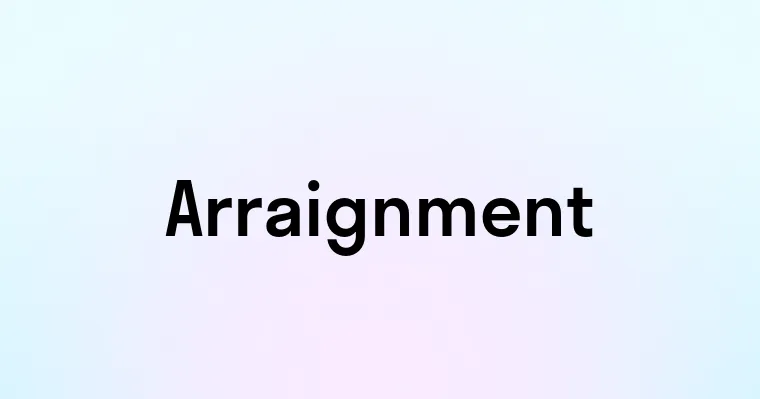 Arraignment