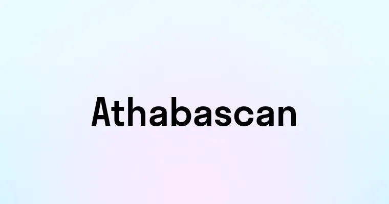 Athabascan