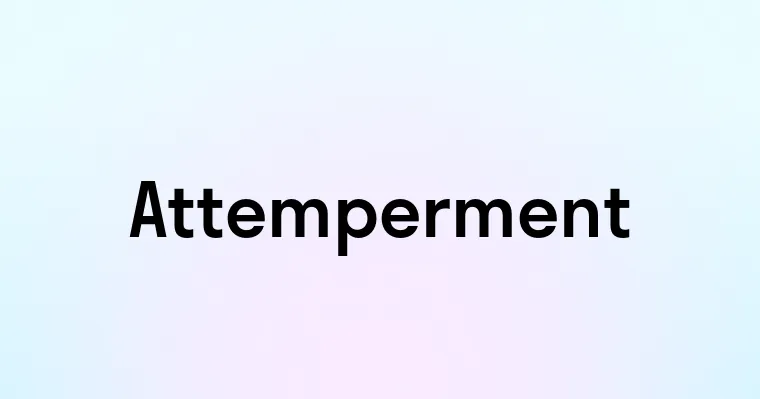 Attemperment