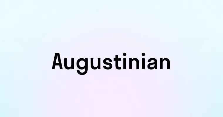 Augustinian
