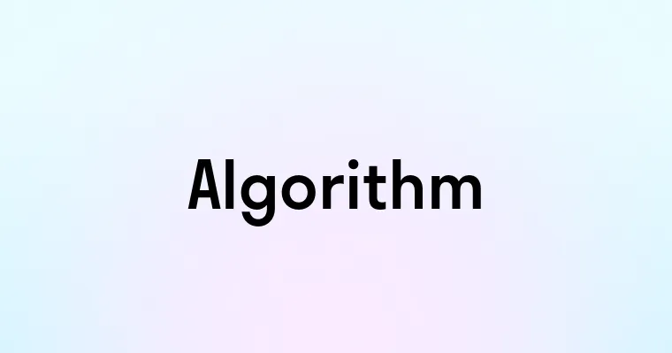 Algorithm