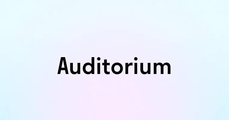 Auditorium